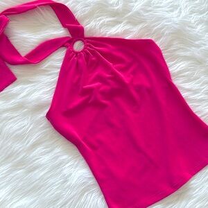 Pink Halter Top